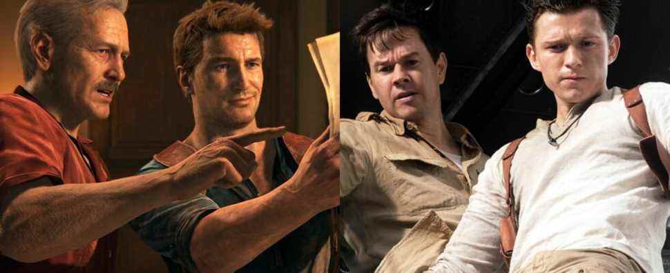Uncharted movie vs game