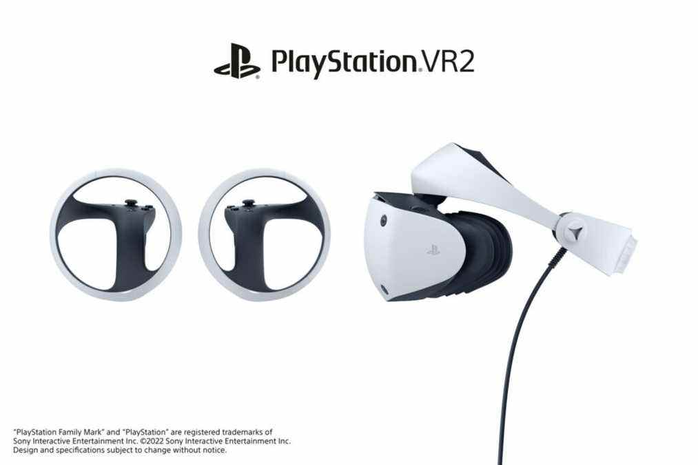 Premier aperçu de la conception du casque PlayStation VR2 PSVR 2 PSVR2 Sony