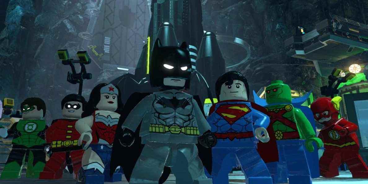 La Justice League dans Lego Batman 2