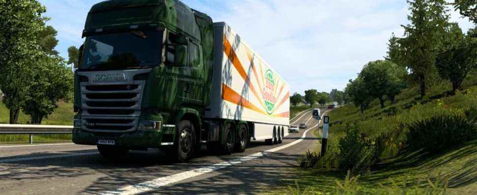 La prochaine mise à jour d'Euro Truck Simulator 2 mettra les routes cachées sur la carte lorsque vous les découvrirez