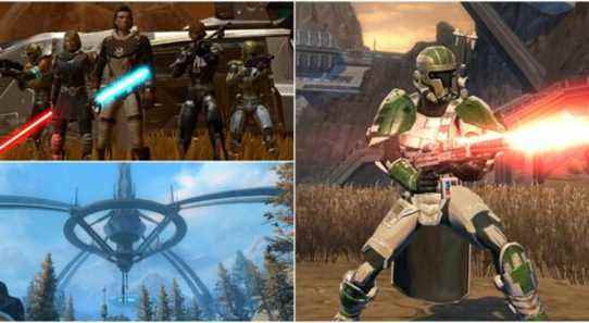 A Split Image Of Star Wars The Old Republic Everything You Need To Know About Warzone