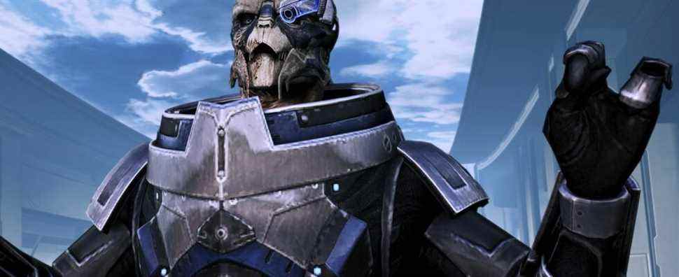 Mass Effect 3 Garrus Vakarian at the Citadel after shooting contest
