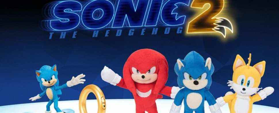 Sega & Jakks Pacific dévoilent le nouveau produit Sonic Movie 2, qui arrivera ce printemps
