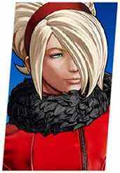 Ash Crimson Character Thumbnail Portrait via le site Web officiel de SNK King Of Fighters 15.