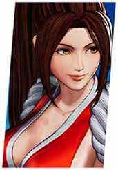 Portrait miniature du personnage de Mai Shiranui via le site Web officiel de SNK King Of Fighters 15.