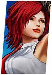 Portrait miniature du personnage de Vanessa via le site Web officiel de SNK King Of Fighters 15.