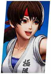 Yuri Sakazaki Character Thumbnail Portrait via le site officiel de SNK King Of Fighters 15.