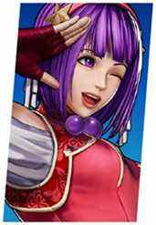 Athena Asamiya Character Thumbnail Portrait via le site Web officiel de SNK King Of Fighters 15.