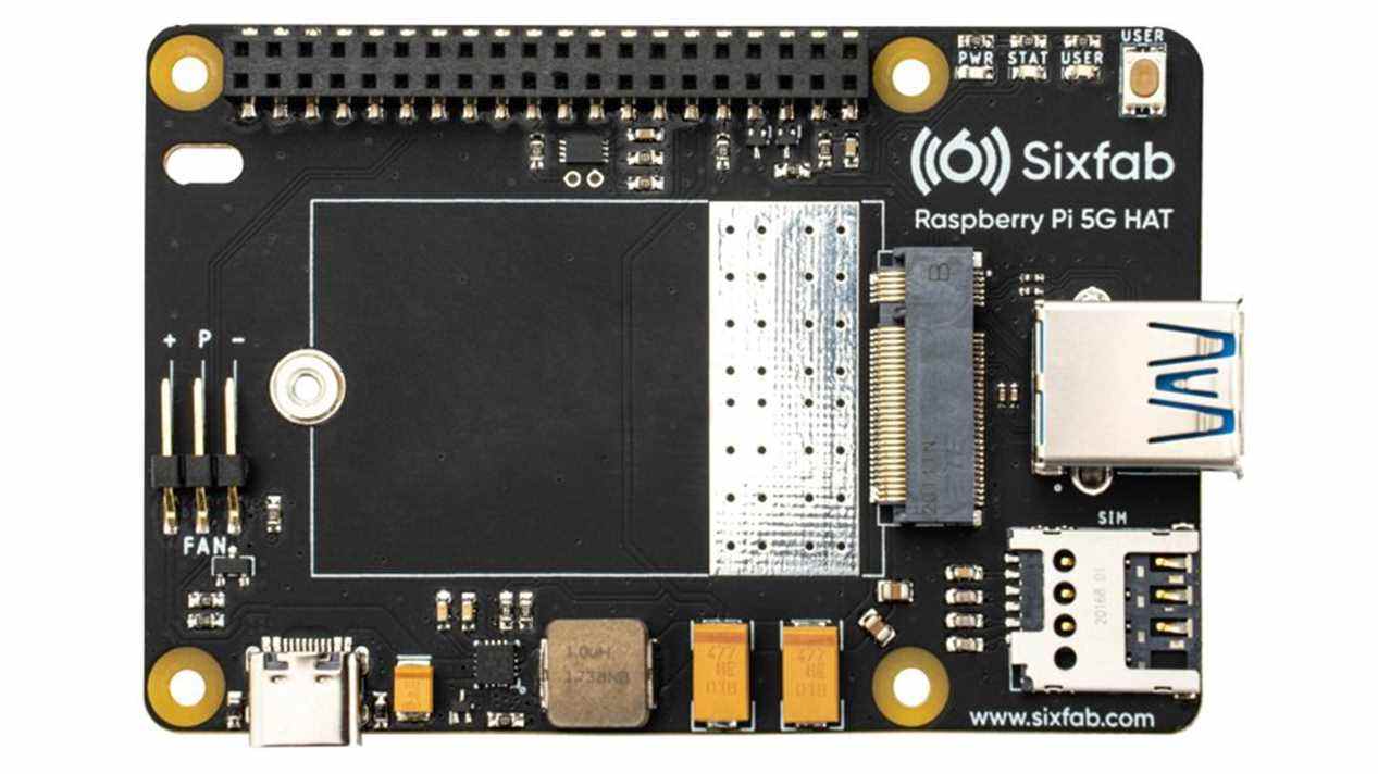 Kit Raspberry Pi 5G de Six Fab