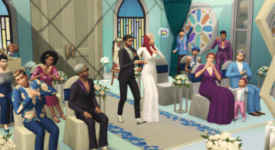 Les Sims 4 publie une nouvelle mise à jour coïncidant avec le lancement de My Wedding Stories
