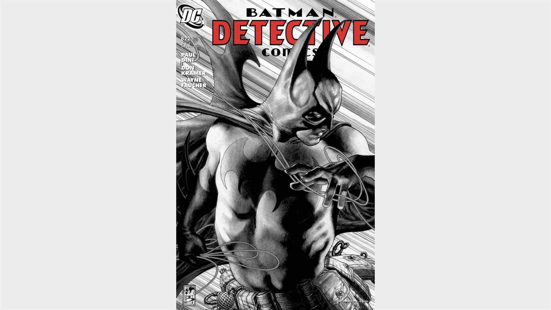 Couverture de Detective Comics #822