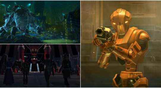 A Split Image Of Star Wars The Old Republic Best Flashpoints