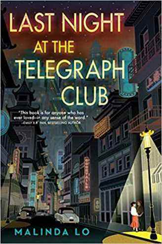 Couverture de Last Night at the Telegraph Club par Malinda Lo