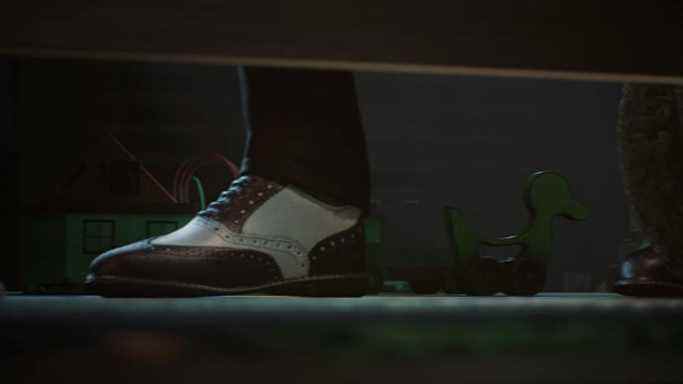Les chaussures de Leysha dans une bande-annonce de Vampire : The Masquerade - Swansong.