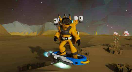Astroneer vous permet désormais de traverser des planètes sur des hoverboards