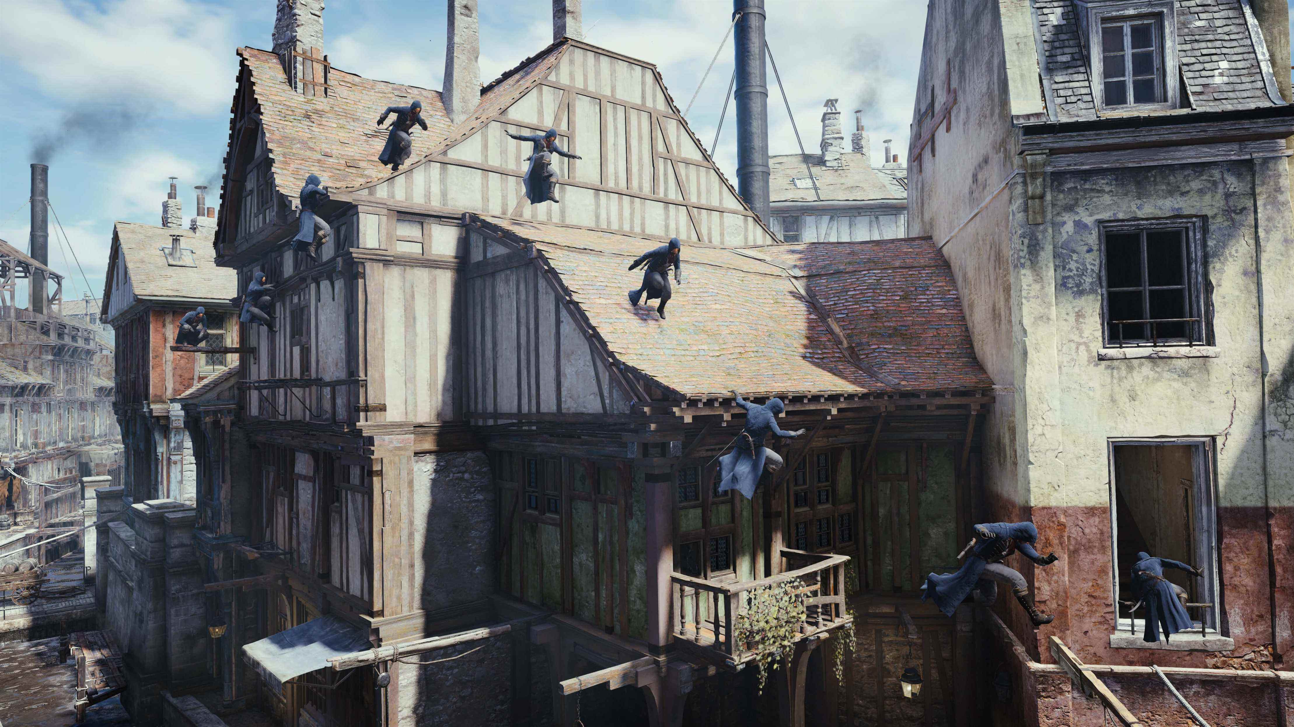 Assassin's Creed Unity Parkour Path