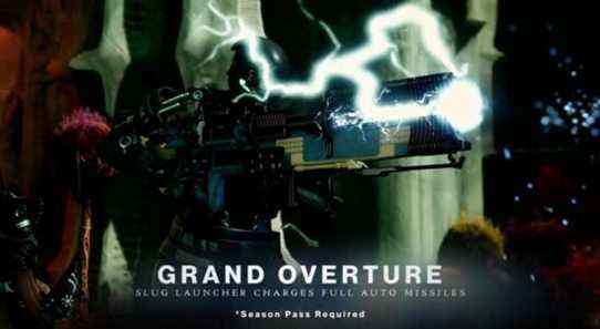 Comment obtenez-vous l'arme exotique Grand Overture dans Destiny 2: The Witch Queen?