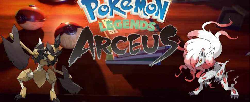 Comparaison de Pokemon Legends: Arceus 'Pokedex aux titres précédents