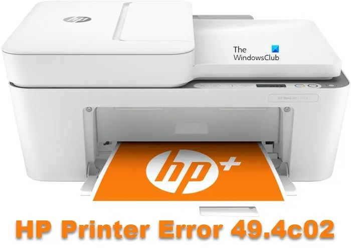 Erreur d'imprimante HP 49.4c02