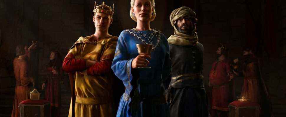 Crusader Kings III Royal Court Key Art