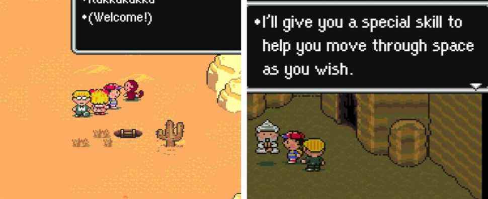 earthbound monkey caves guide title