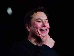 Le PDG de Tesla, Elon Musk, à Hawthorne, en Californie.