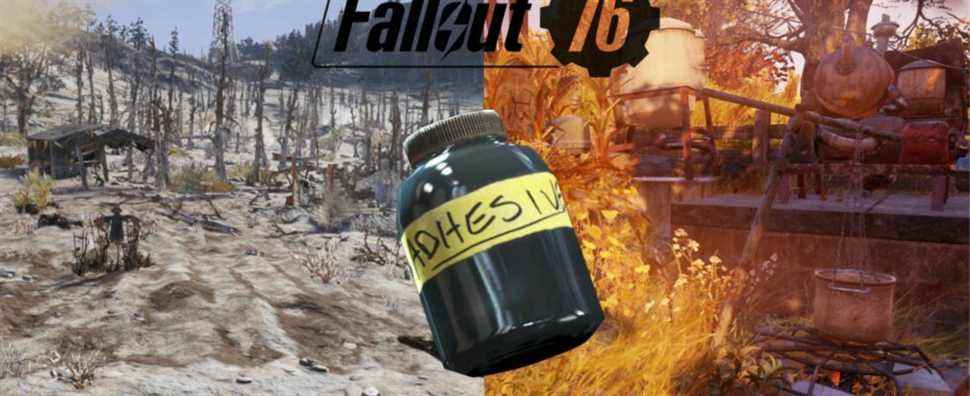 Fallout 76: Comment cultiver de l'adhésif