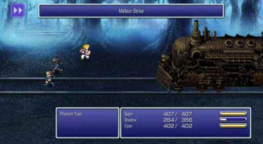 Final Fantasy 6 Pixel Remaster vous permettra toujours de suplexer correctement le train fantôme