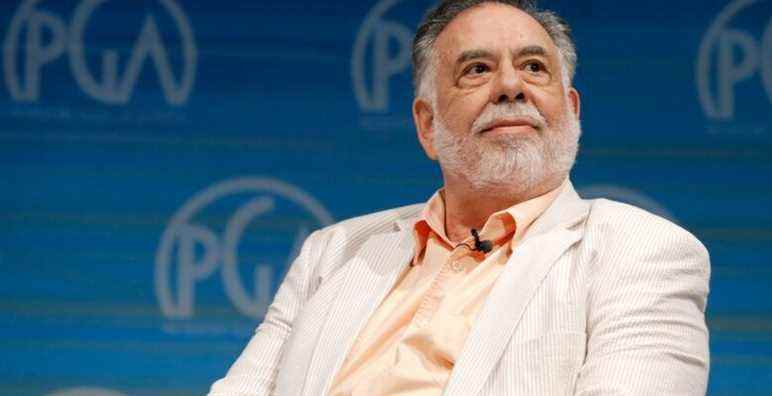 Francis Ford Coppola speaks on stage at the Produced By Conference - Day 2 at Warner Bros. Studios on Sunday, June 8, 2014, in Burbank, Calif. (Photo by Todd Williamson/Invision for Producers Guild of America/AP Images)