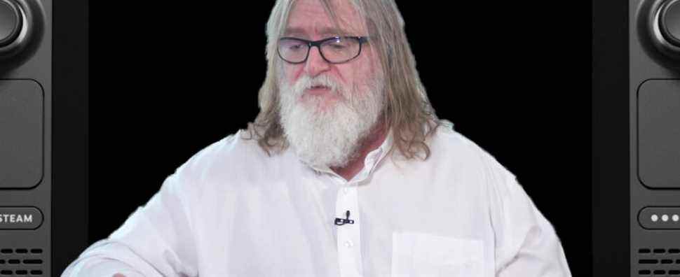 Gabe Newell dit que les joueurs n'ont jamais eu une excellente option de matériel mobile
