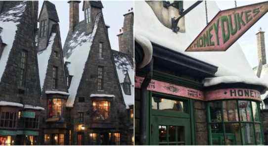 Collage Of Hogsmeade In Harry Potter Series