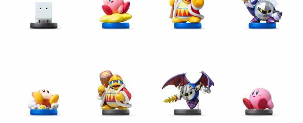 It looks like Kirby and the Forgotten Land amiibo functionality will be kept light