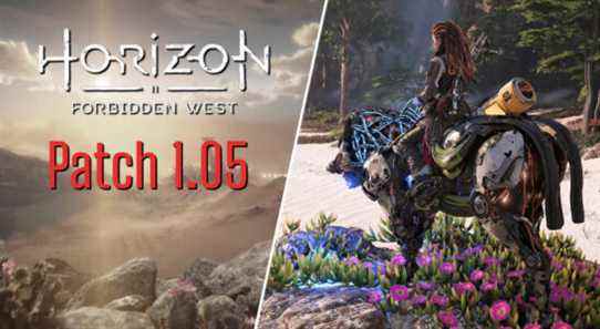 La mise à jour 1.05 du correctif Horizon Forbidden West corrige des problèmes graphiques et plus encore – notes de mise à jour complètes PS5 / PS4