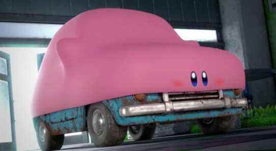 La nouvelle bande-annonce de Kirby et la terre oubliée révèle un mode bouchée où vous pouvez aspirer une voiture