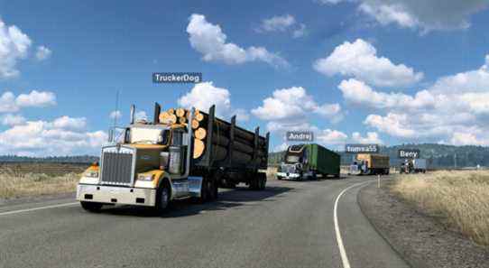 Le convoi multijoueur d'American Truck Simulator prend la route