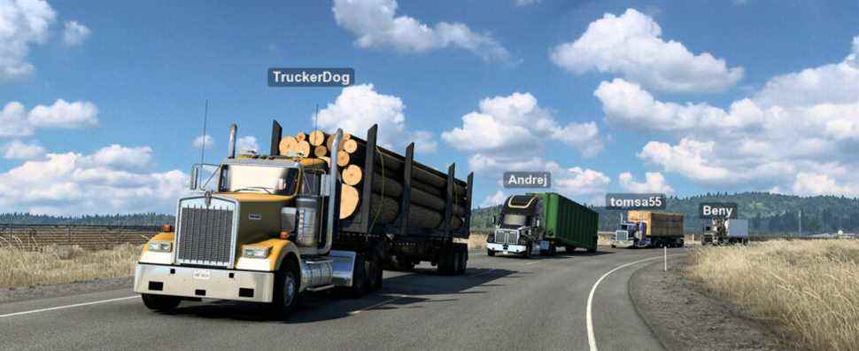 Le convoi multijoueur d'American Truck Simulator prend la route