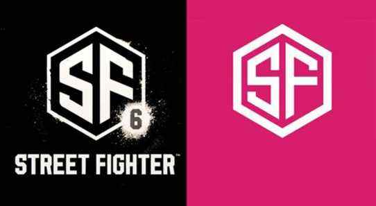 Street Fighter 6 stock logo comparison