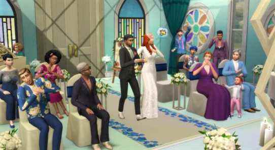 Le nouveau pack de jeu des Sims 4 vous permet de planifier un mariage de rêve
