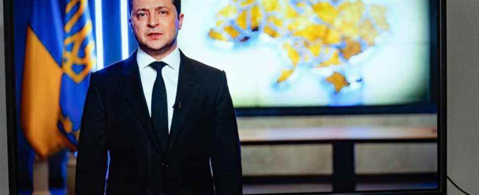 Le rôle de sa vie : le comédien devenu président Volodymyr Zelensky se lève pour le moment
