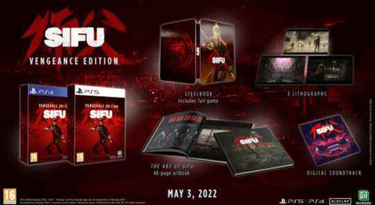 L'édition physique de Sifu Vengeance Edition sera lancée le 3 mai