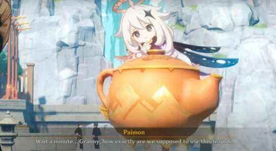 genshin impact paimon teapot feature
