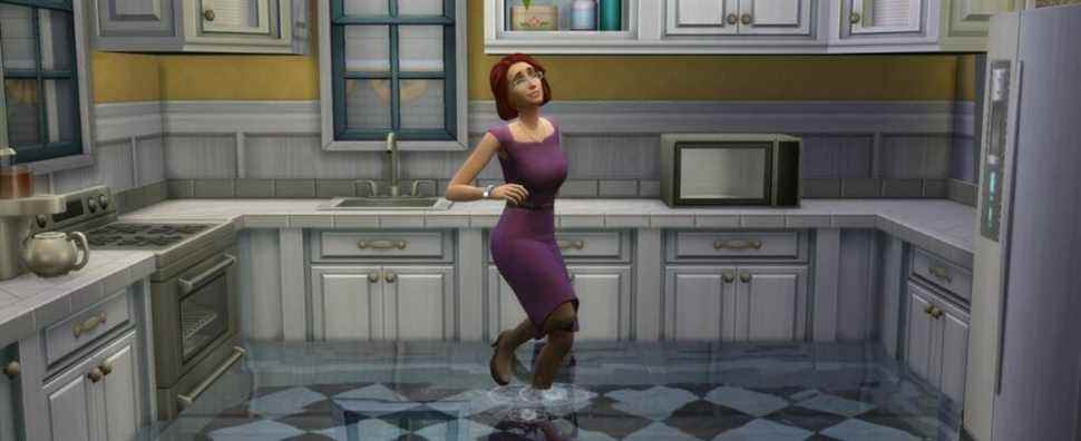 Les joueurs des Sims 4 inondent leurs maisons avec le nouvel outil d'étang