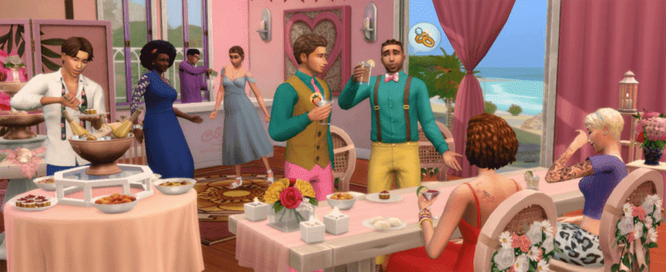 Les lois homophobes signifient que le pack Mes histoires de mariage des Sims 4 ne sortira pas en Russie