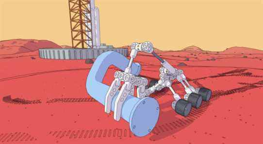 Livrez des colis avec des véhicules bancals que vous concevez dans Mars First Logistics