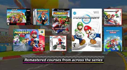 Mario Kart 8 getting new paid DLC of remastered classic courses