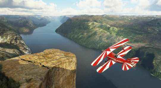 Microsoft Flight Simulator a amélioré les pays nordiques, avec la maison Lego