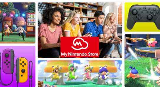 My Nintendo Store est un nouveau moyen officiel d'acheter des jeux, du matériel et des produits dérivés