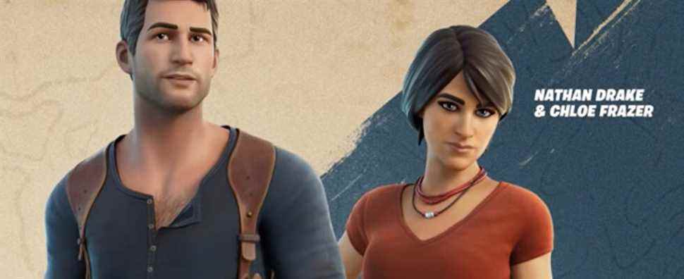Nathan Drake et Chloe Frazer d'Uncharted débarquent à Fortnite la semaine prochaine • Eurogamer.net