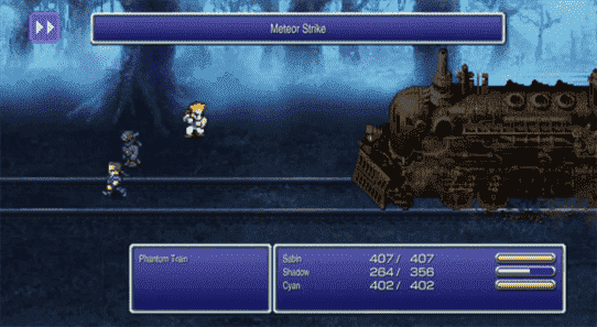 Ne vous inquiétez pas, Pixel Remaster de Final Fantasy VI vous permettra de suplexer correctement ce train