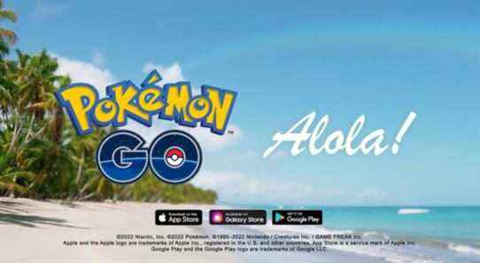 Pokemon Go devient tropical avec la région d'Alola à partir du 1er mars